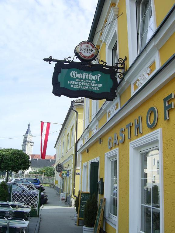 Gasthof Gruenling Wallsee Buitenkant foto